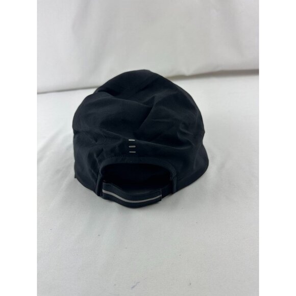 Lululemon Fast Free Run Adjustable Strap Lightweight Hat Cap Logo Black Womens - Picture 3 of 4